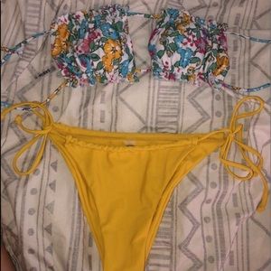 floral bikini
